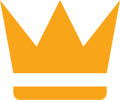 Golden Crown Icon PNG Image