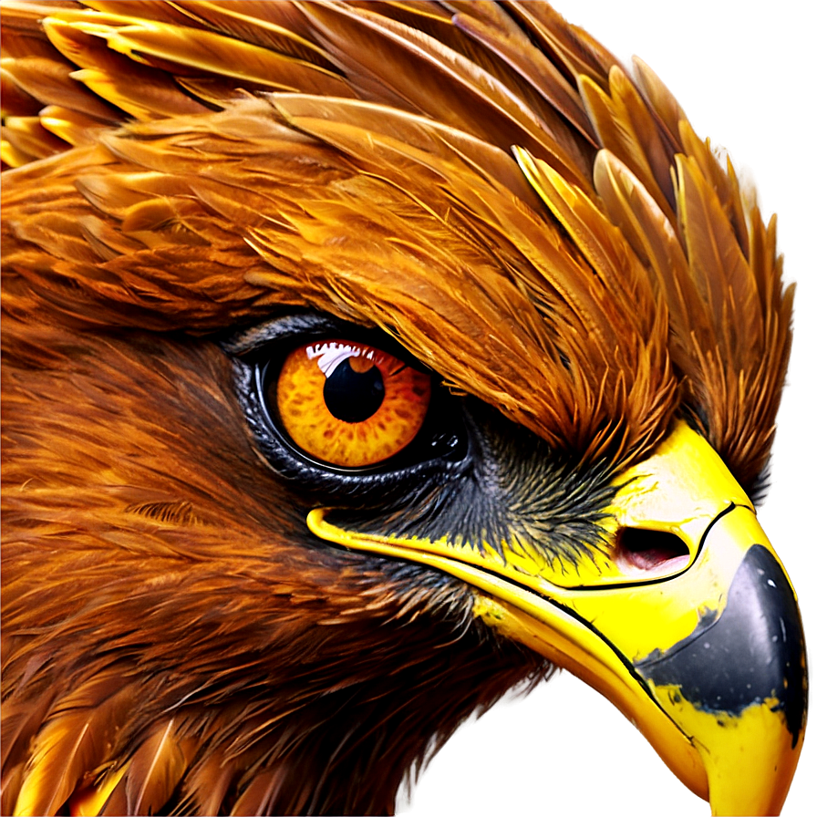 Golden Eagle Eye Detail Png 06202024 PNG Image