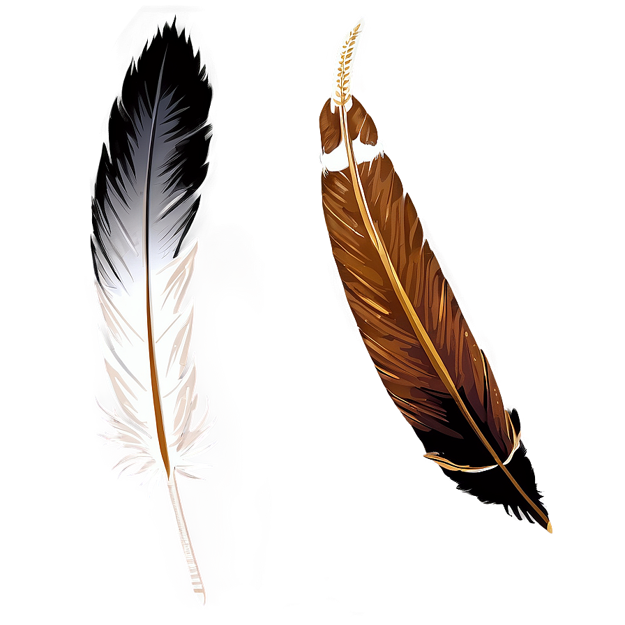 Golden Eagle Feather Png 10 PNG Image