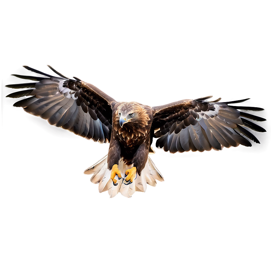 Golden Eagle Mid-flight Png 59 PNG Image