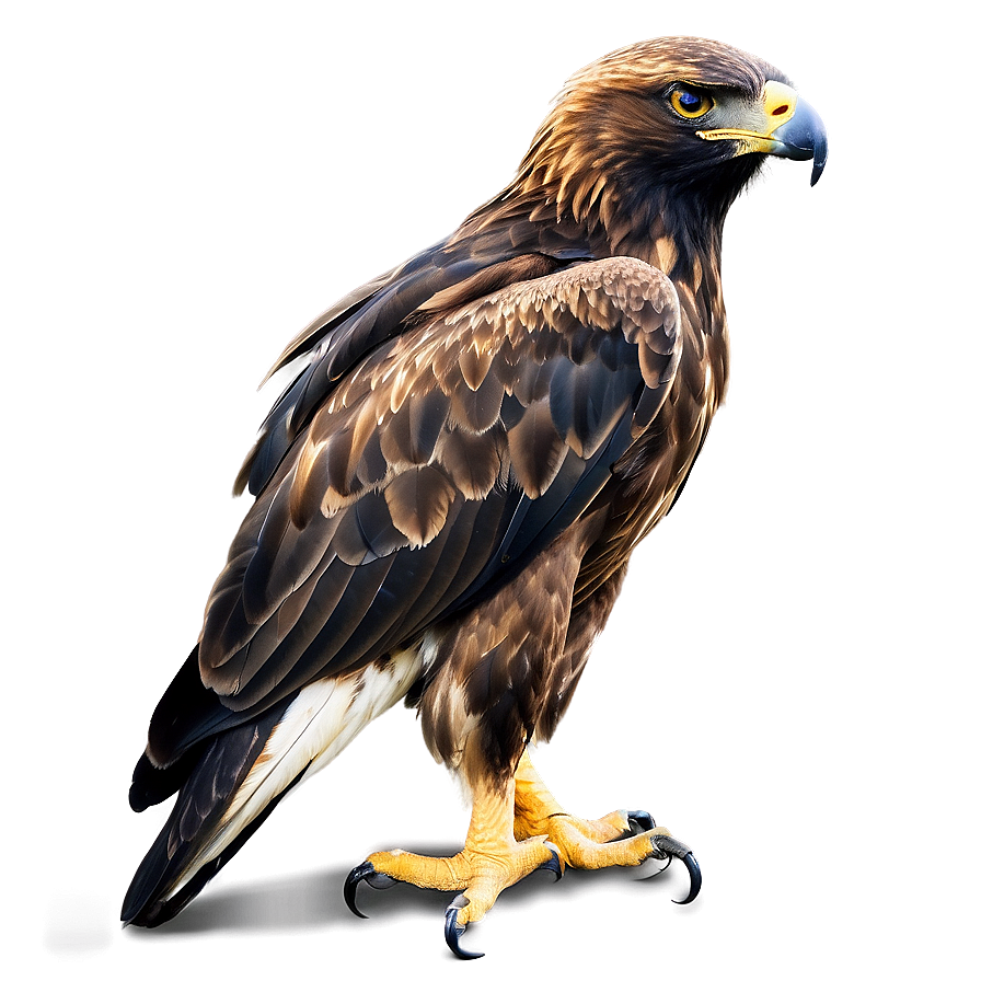 Golden Eagle Profile In Detail Png 06202024 PNG Image