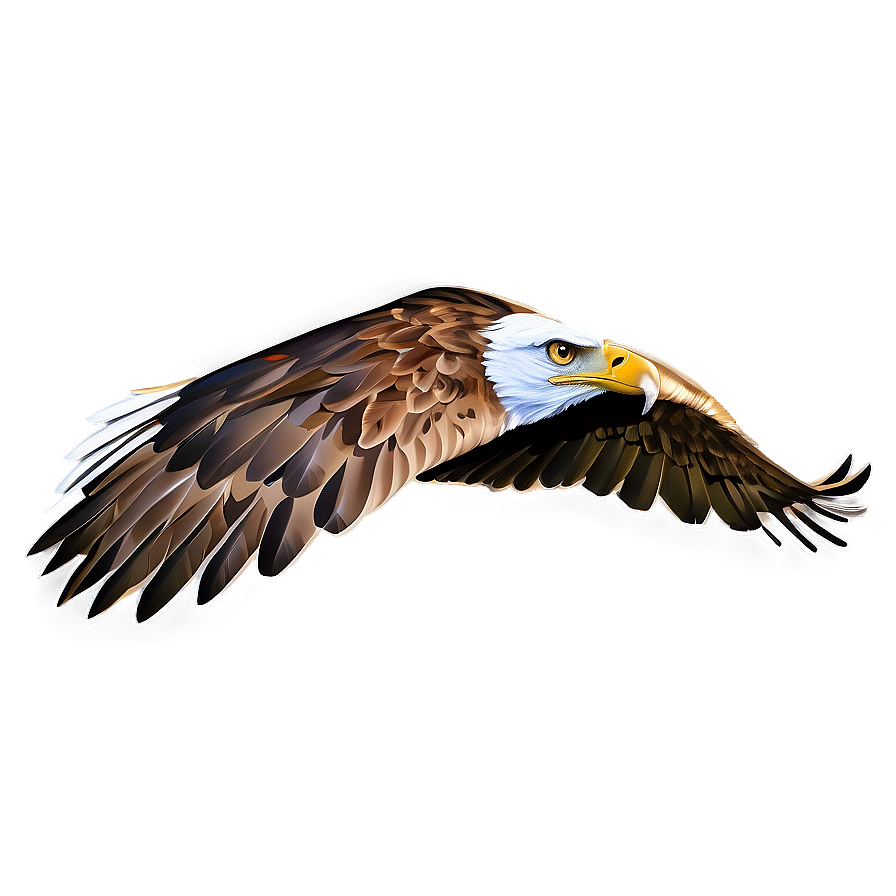 Golden Eagle Silhouette Png Vga PNG Image