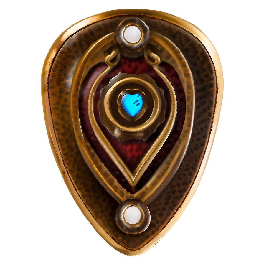 Golden Edge Planchette Png Yly PNG Image