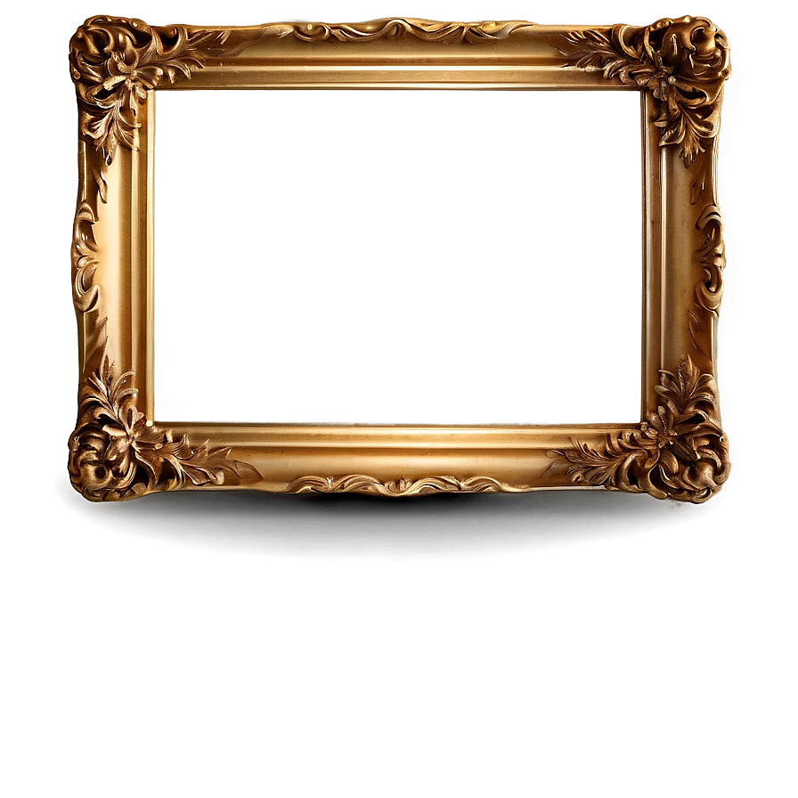 Golden Frame For Wedding Png Yqk71 PNG Image