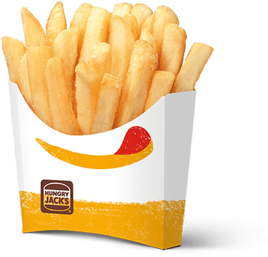 Golden Friesin Branded Container PNG Image