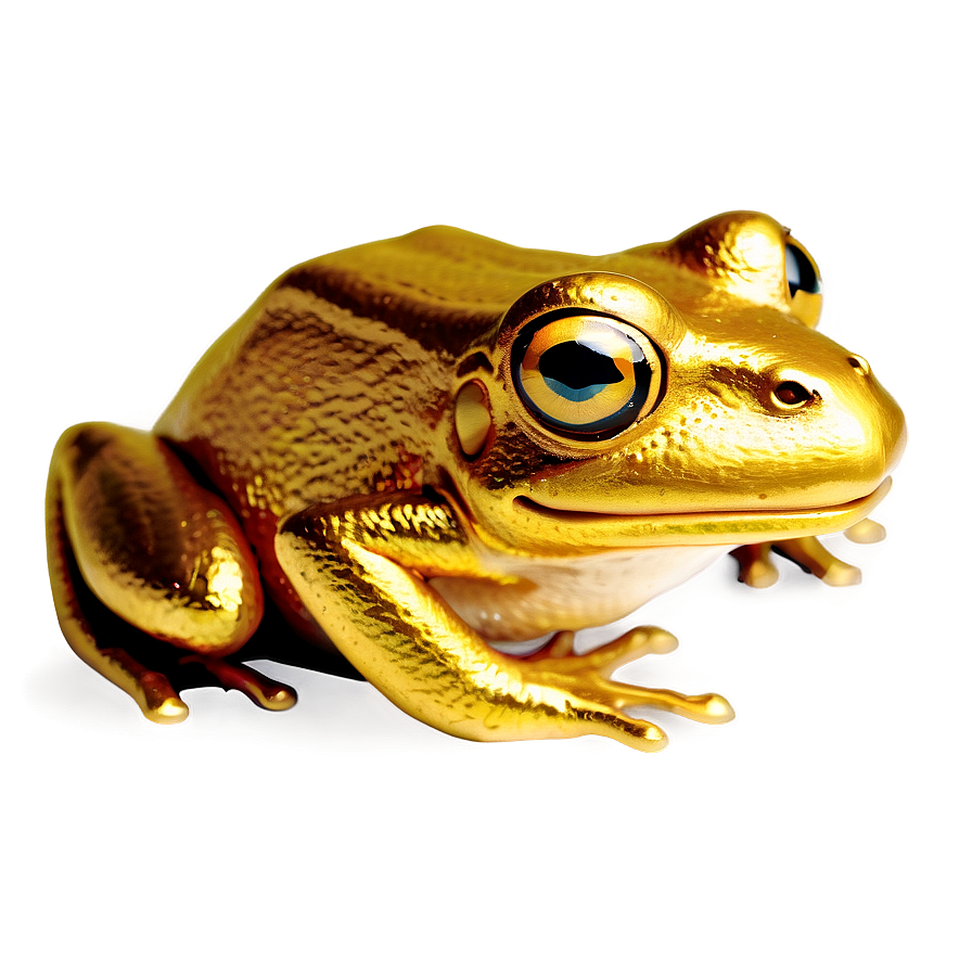 Golden Frog Icon Png Qra43 PNG Image