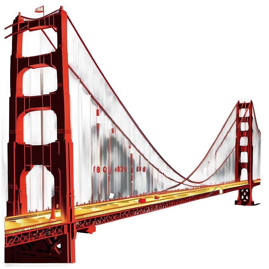 Golden Gate Bridge Historical Moment Png Ptg49 PNG Image