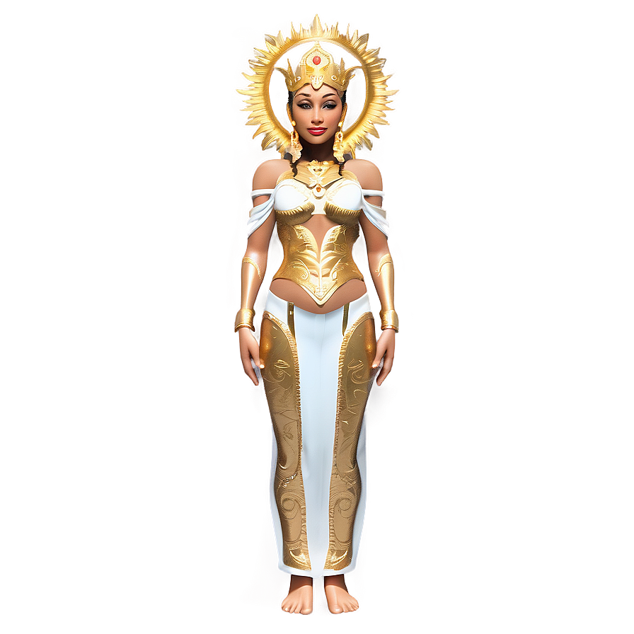 Golden Harvest Goddess Png Yyr88 PNG Image