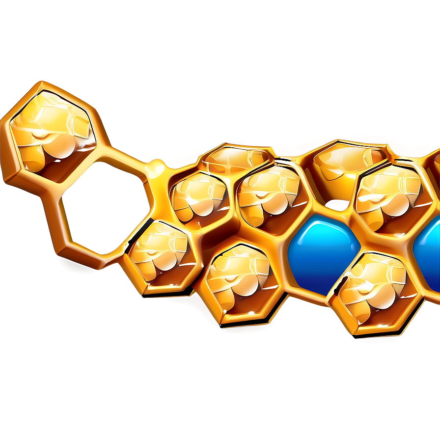 Golden Honeycomb Texture Png 30 PNG Image