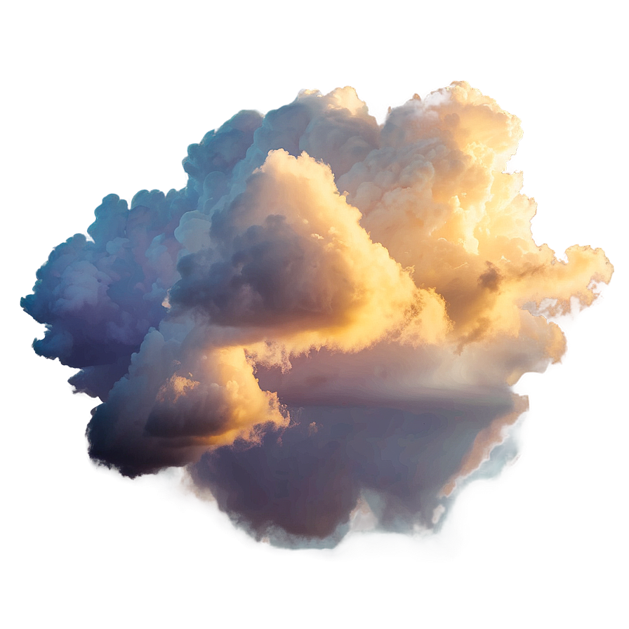 Golden Hour Clouds Png Yca PNG Image