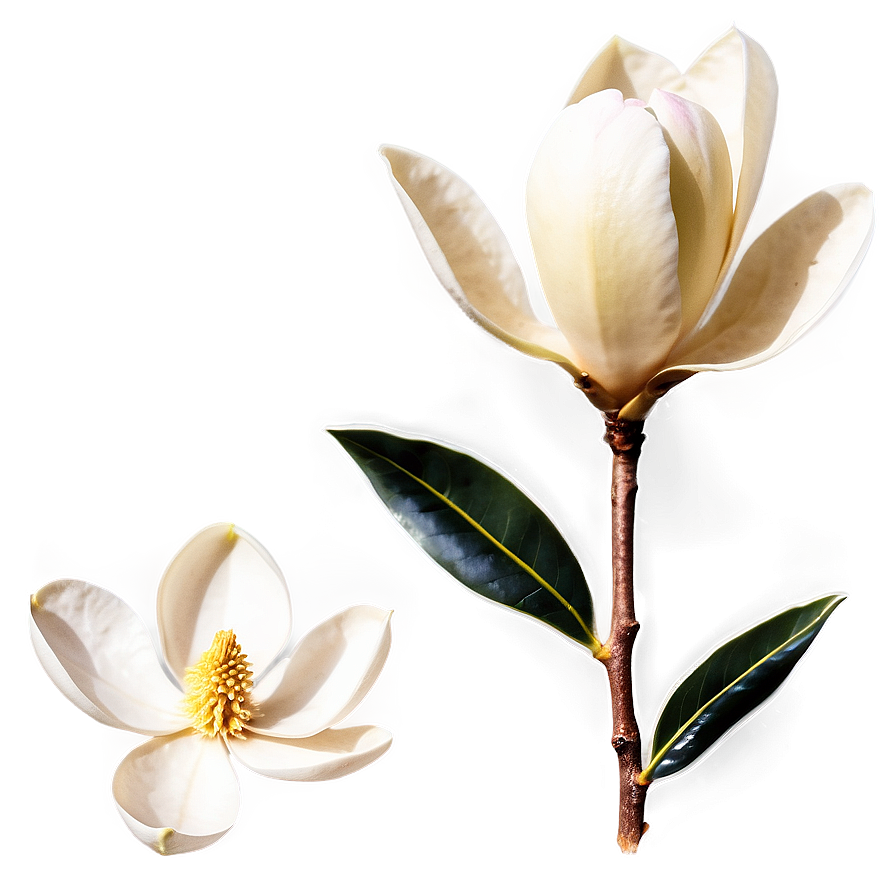 Golden Hour Magnolia Png Yjl7 PNG Image