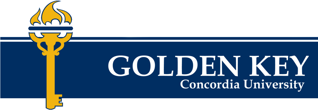 Golden Key Concordia University Logo PNG Image