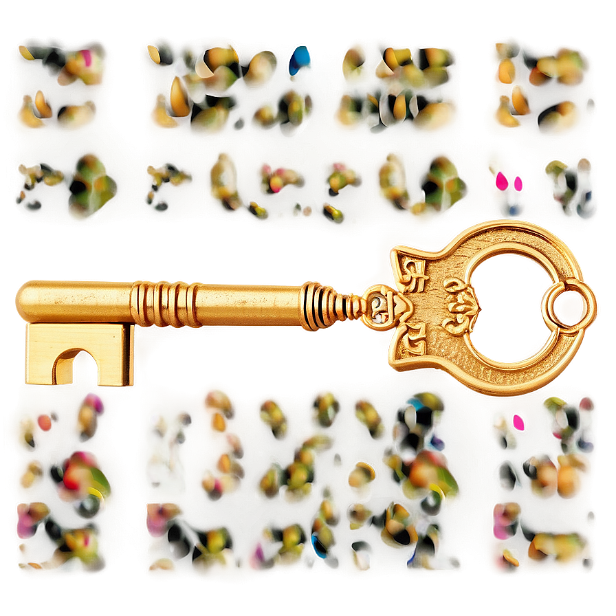 Golden Key Png 05042024 PNG Image