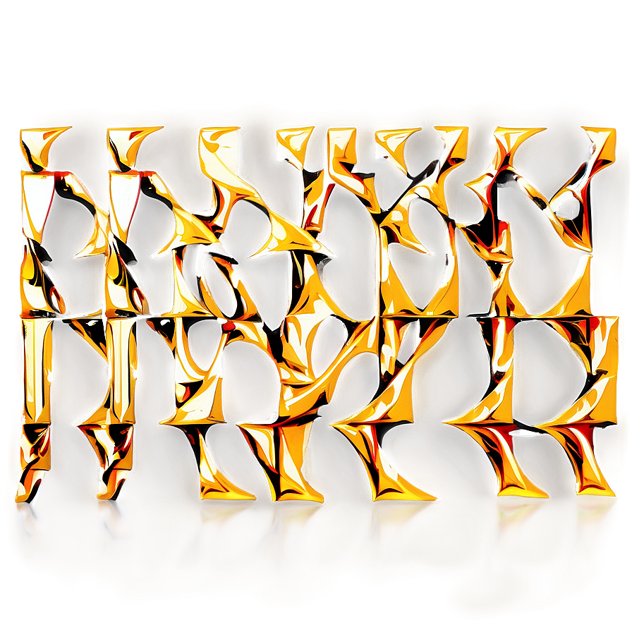 Golden Line Geometric Shape Png Tyr PNG Image