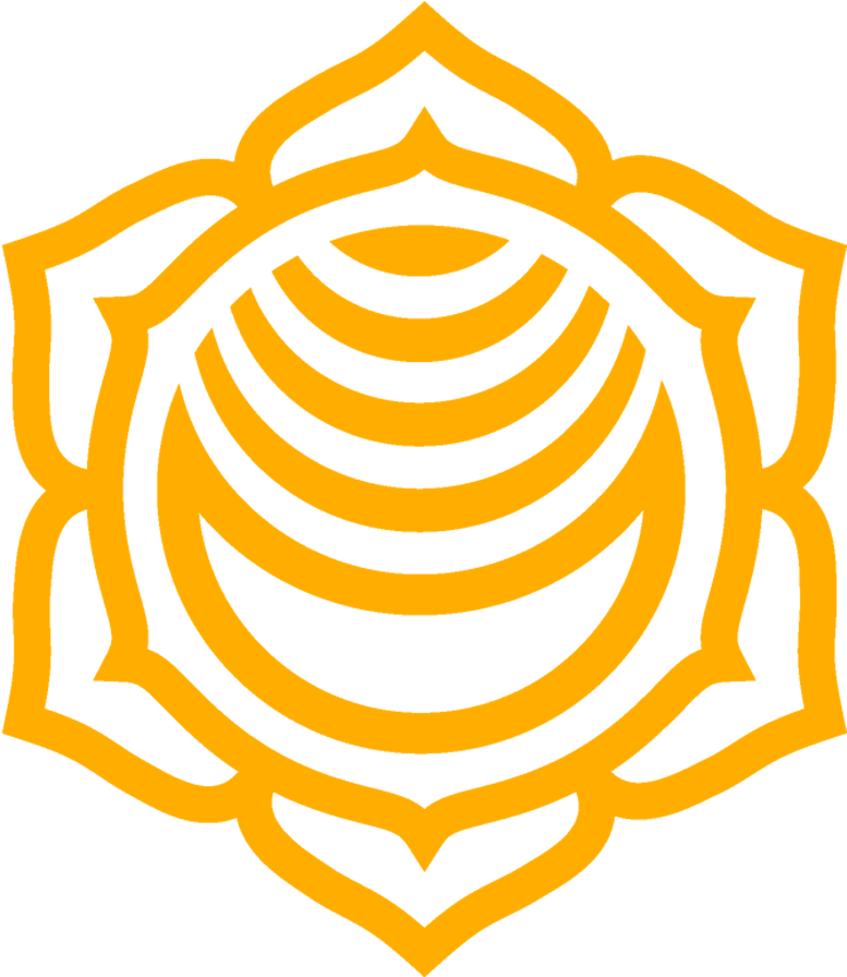 Golden Lotus Mandala Graphic PNG Image