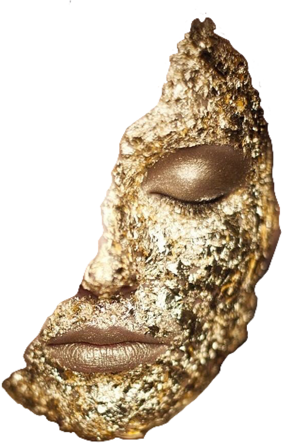 Golden_ Makeup_ Artistry PNG Image