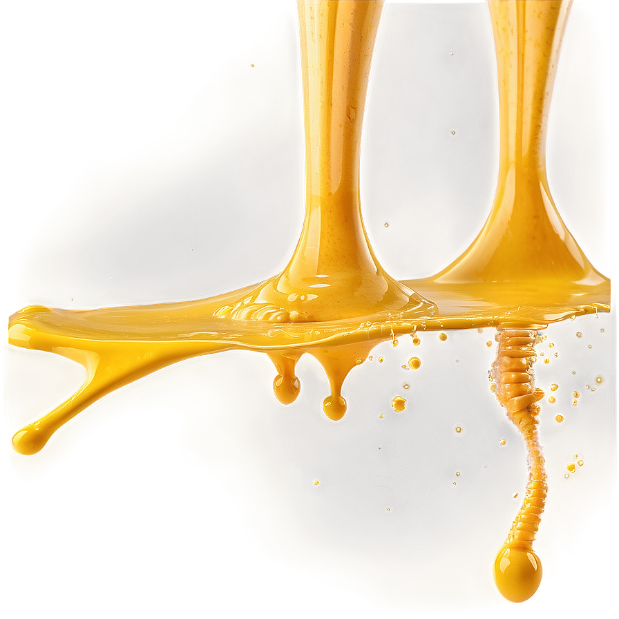 Golden Milk Splash Png Nkk PNG Image