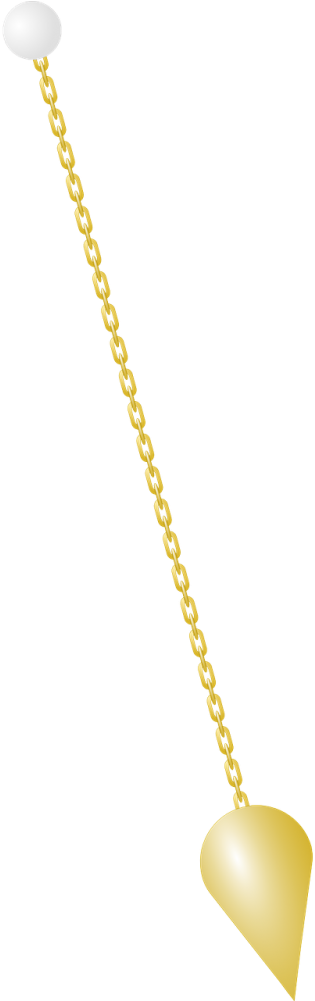 Golden Pendulum Swinging.png PNG Image