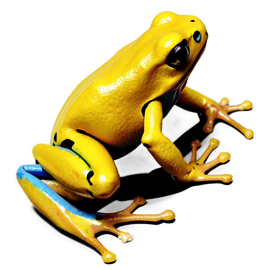 Golden Poison Dart Frog Png Wba PNG Image