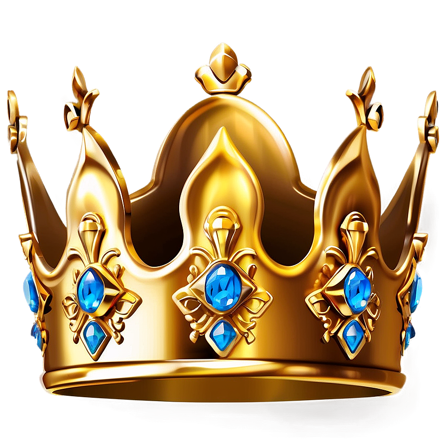 Golden Queen Crown Png Elf PNG Image