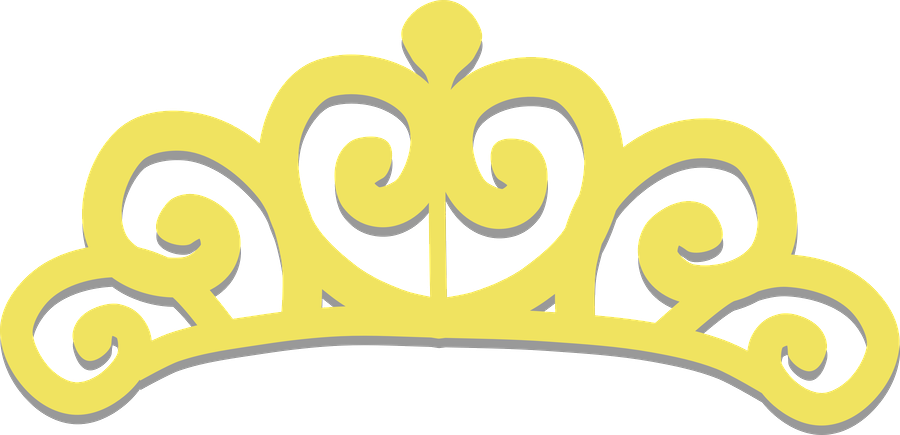 Golden Royal Tiara Graphic PNG Image