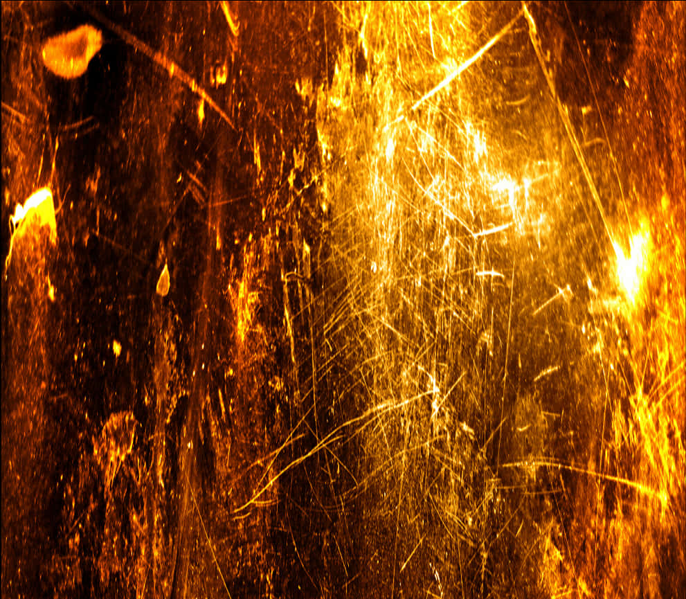 Golden Scratched Texture Background PNG Image