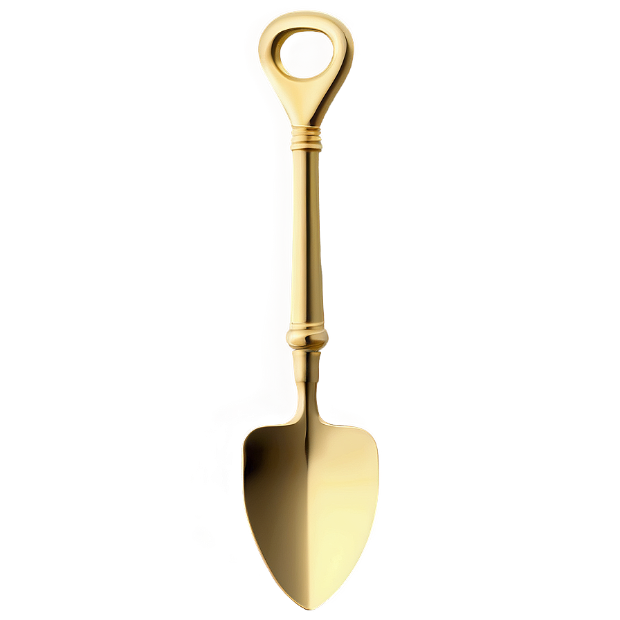 Golden Spade Png 05242024 PNG Image