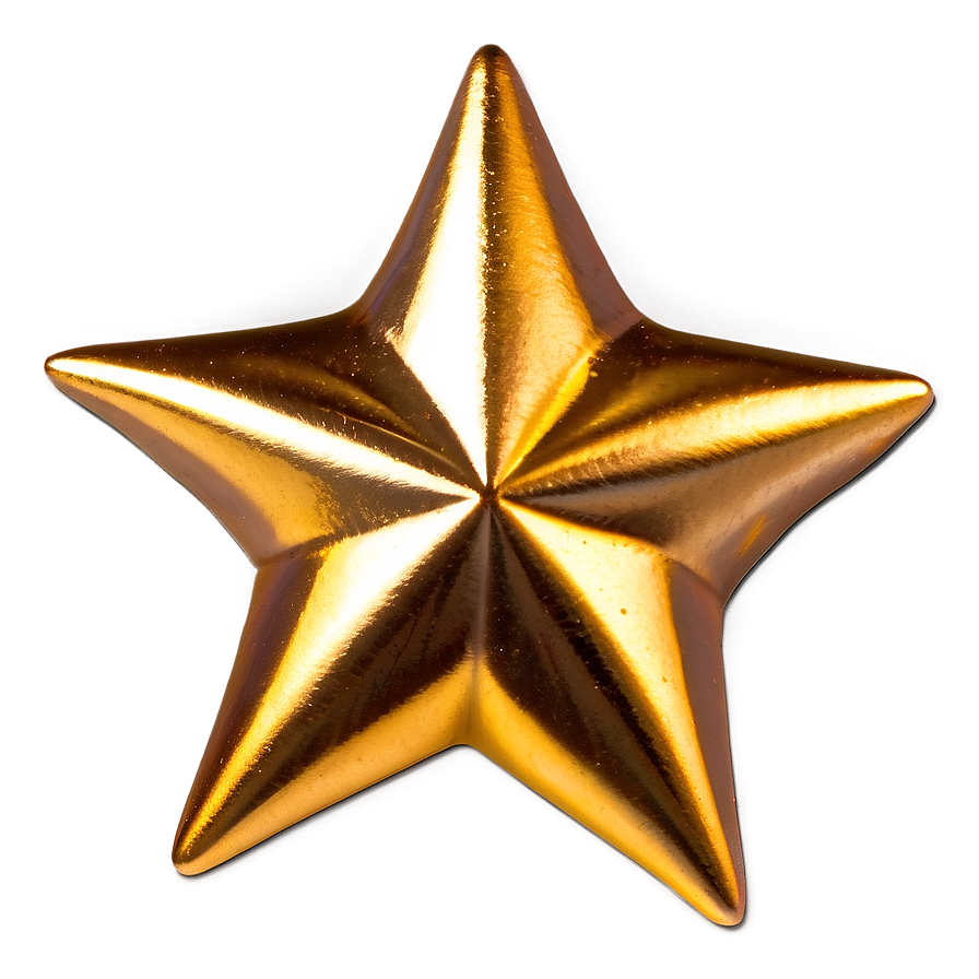 Golden Sparkle Star Png Abd37 PNG Image