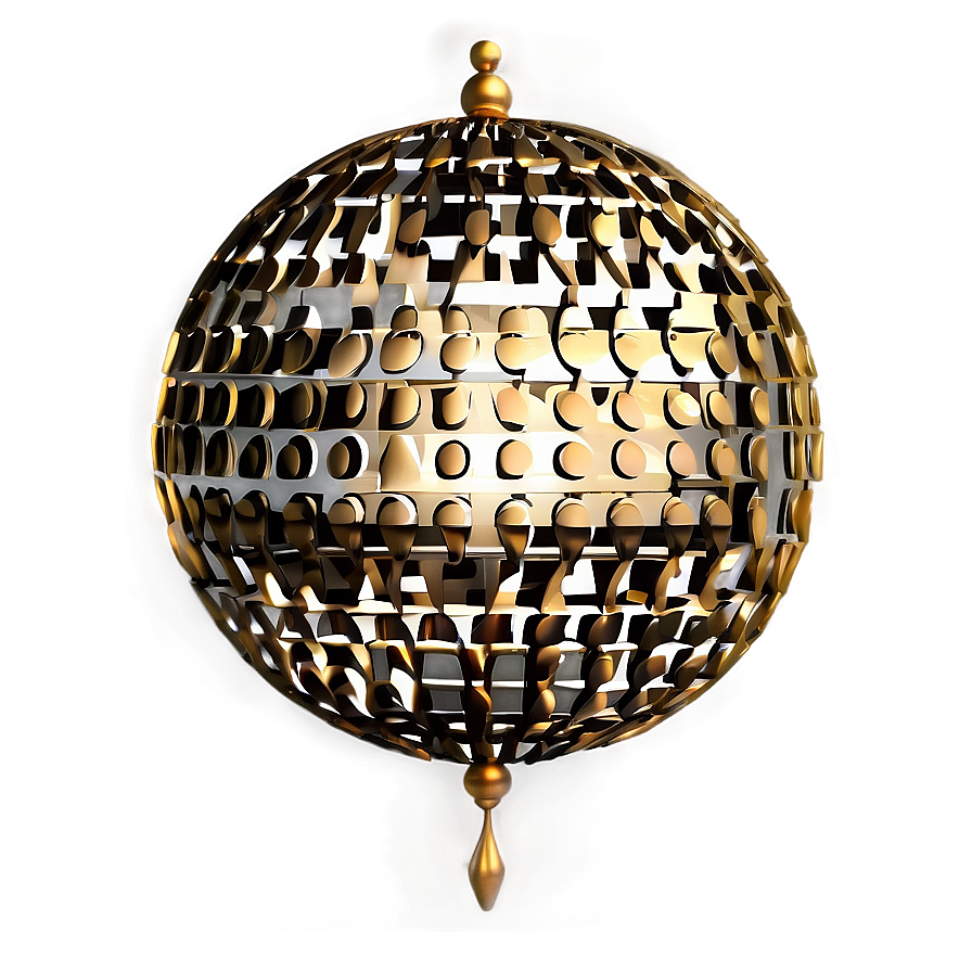 Golden Sphere Ball Png 05242024 PNG Image