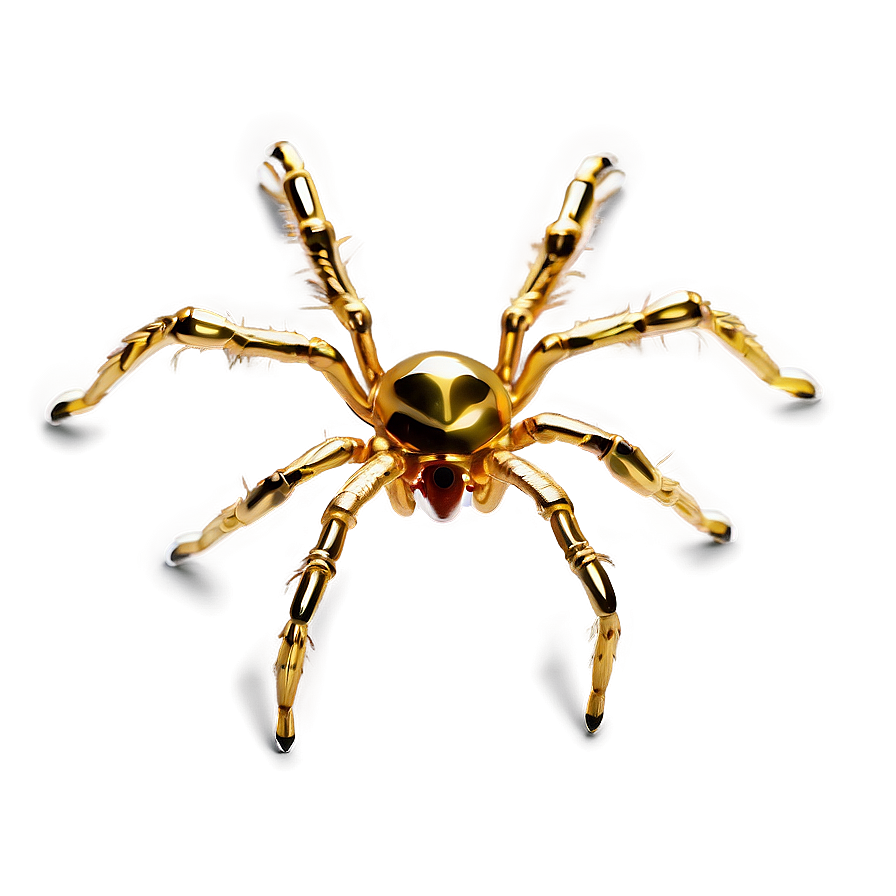 Golden Spider Png 05042024 PNG Image