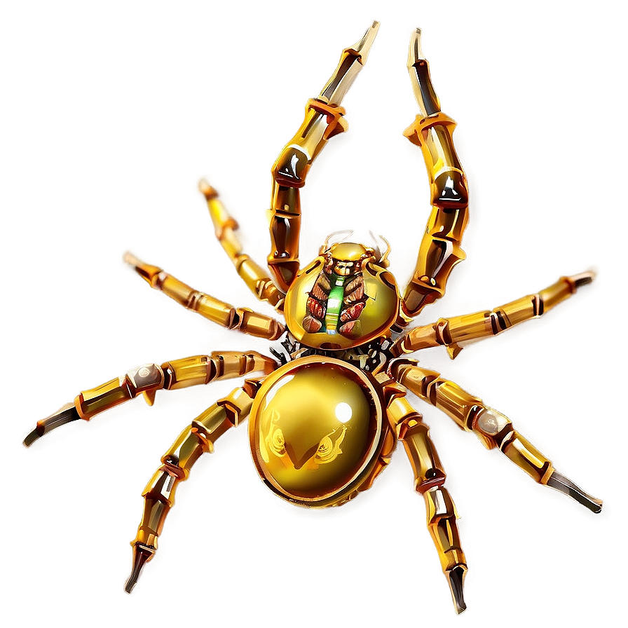 Golden Spider Png 65 PNG Image