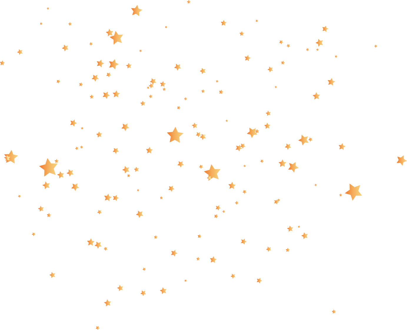 Golden Stars Cliparton Navy Background PNG Image