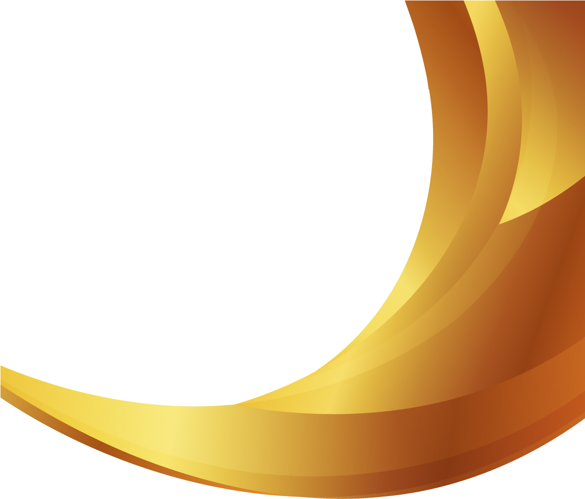 Golden Swoosh Abstract Background PNG Image