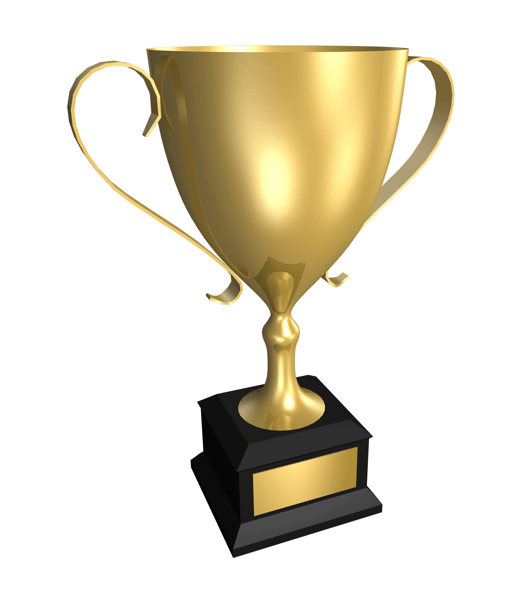 Golden Trophy Award.png PNG Image