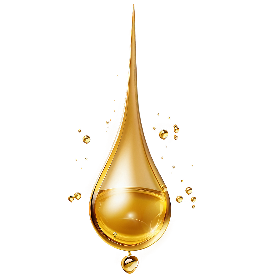 Golden Water Drop Png Tsc PNG Image