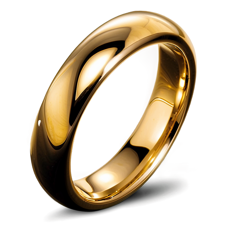 Golden Wedding Ring Png Qri PNG Image