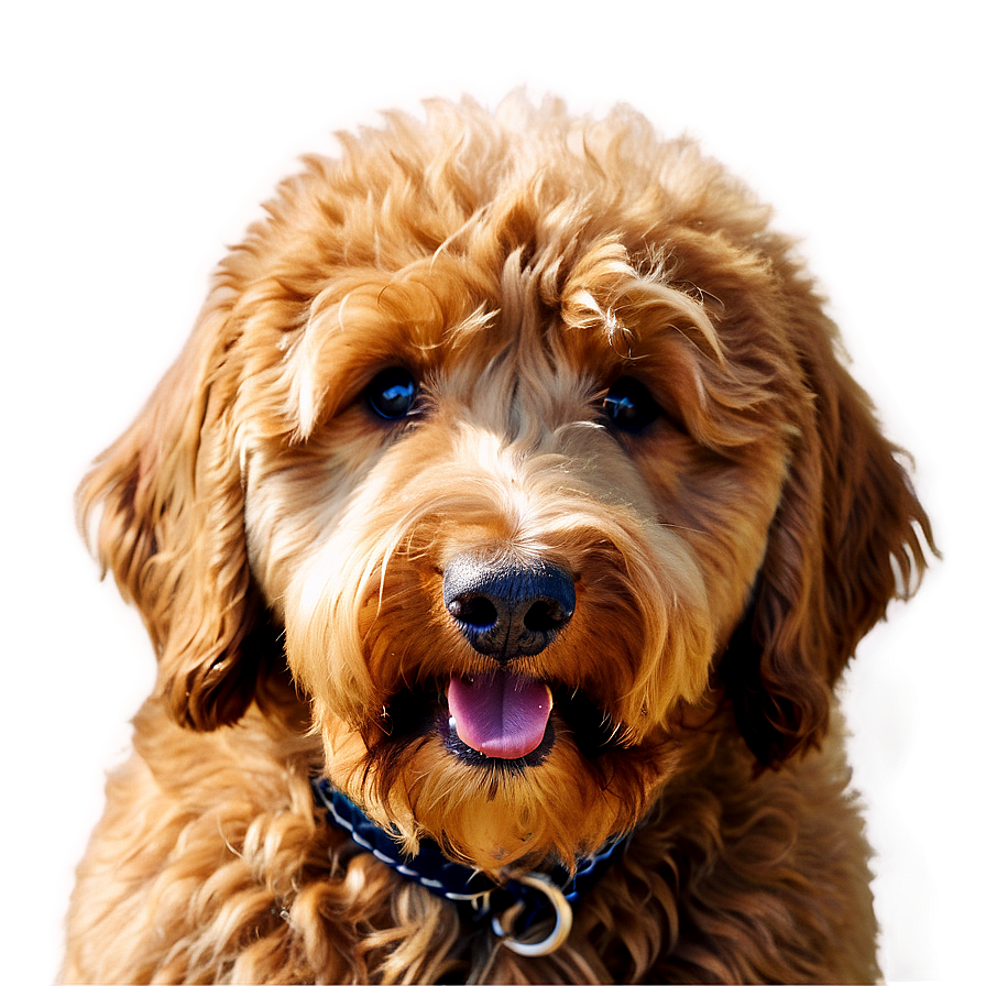 Goldendoodle Closeup Png Qeh80 PNG Image