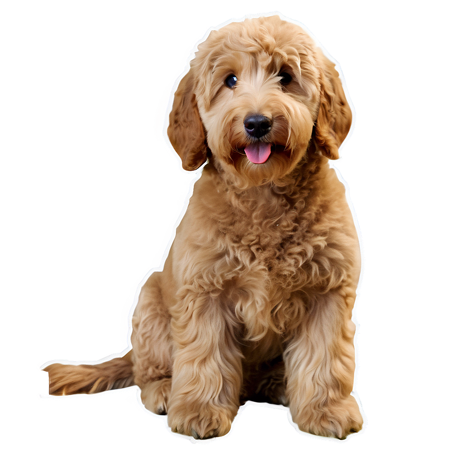 Goldendoodle D PNG Image