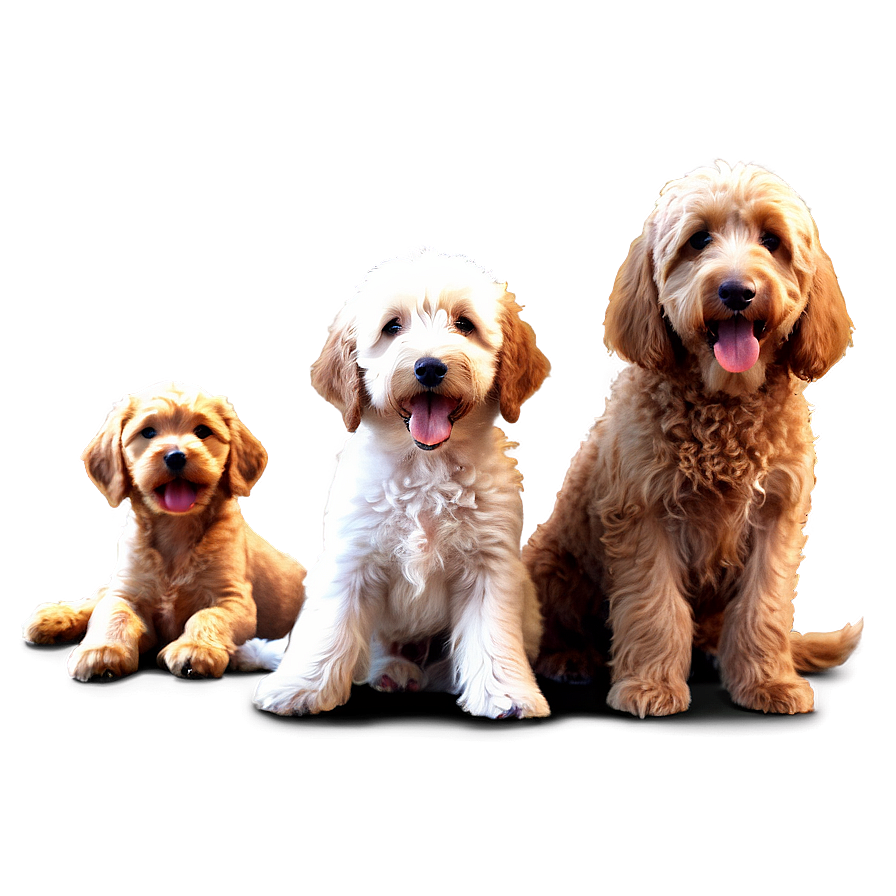 Goldendoodle Family Png 53 PNG Image