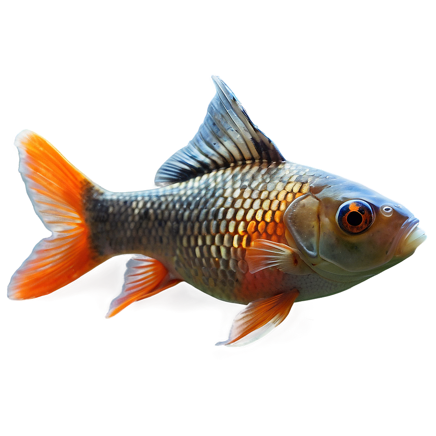 Goldfish Close-up Png Cha PNG Image