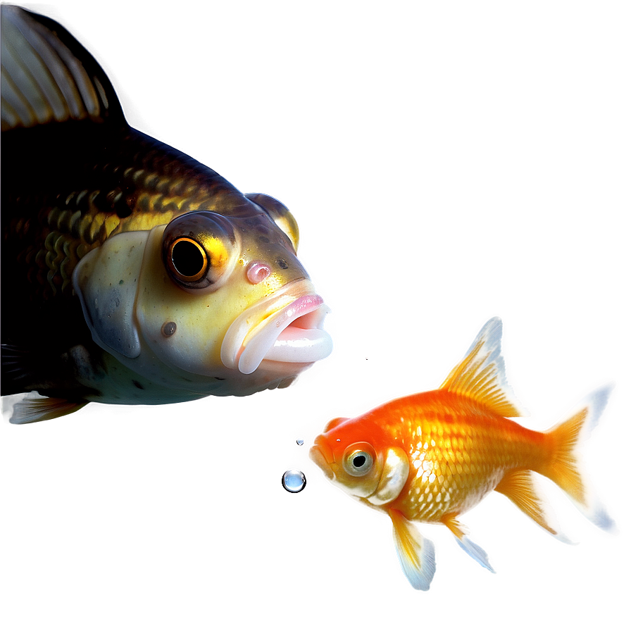 Goldfish Eating Png 14 PNG Image