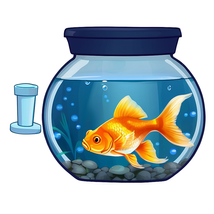 Goldfish Tank Png Sya PNG Image