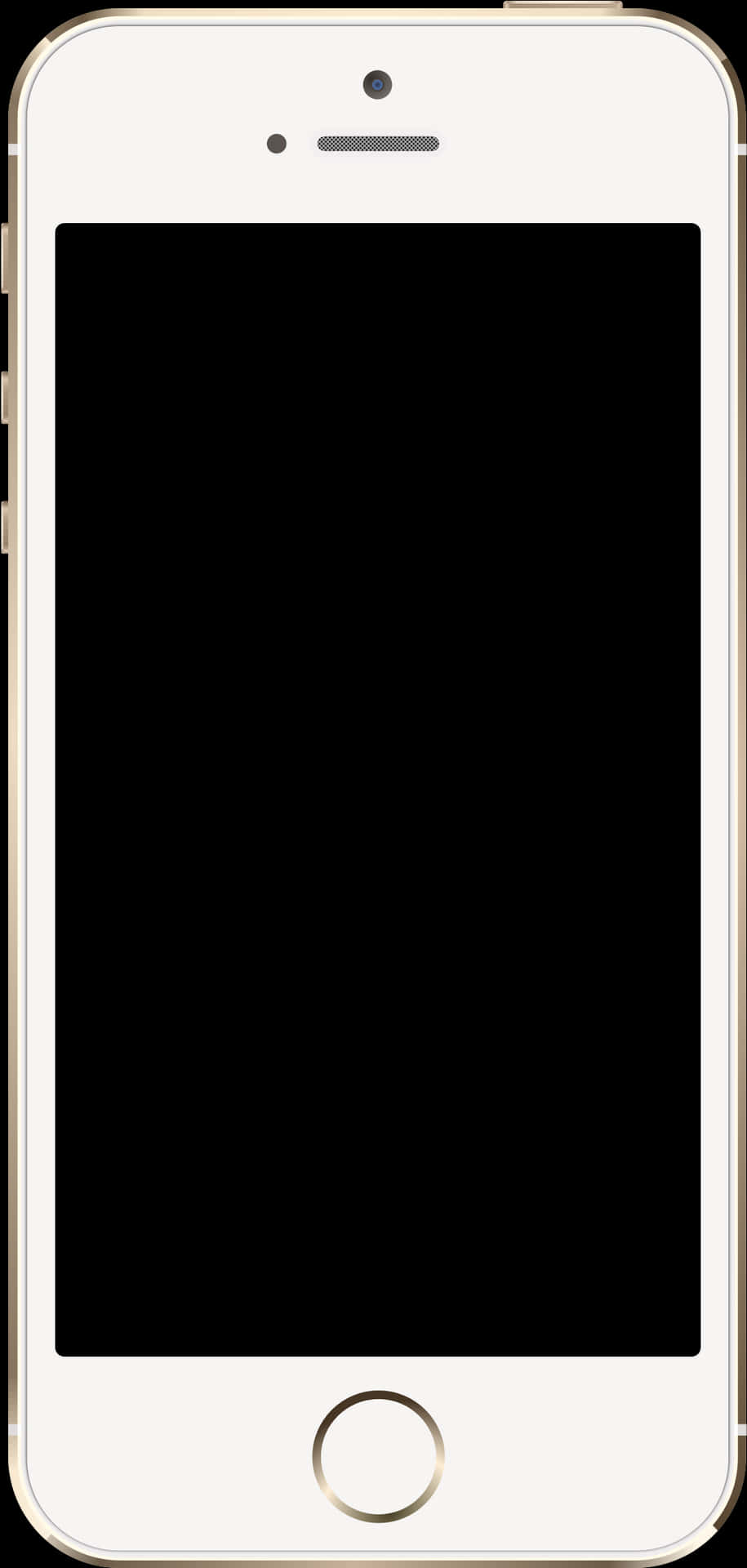 Goldi Phone Front View PNG Image