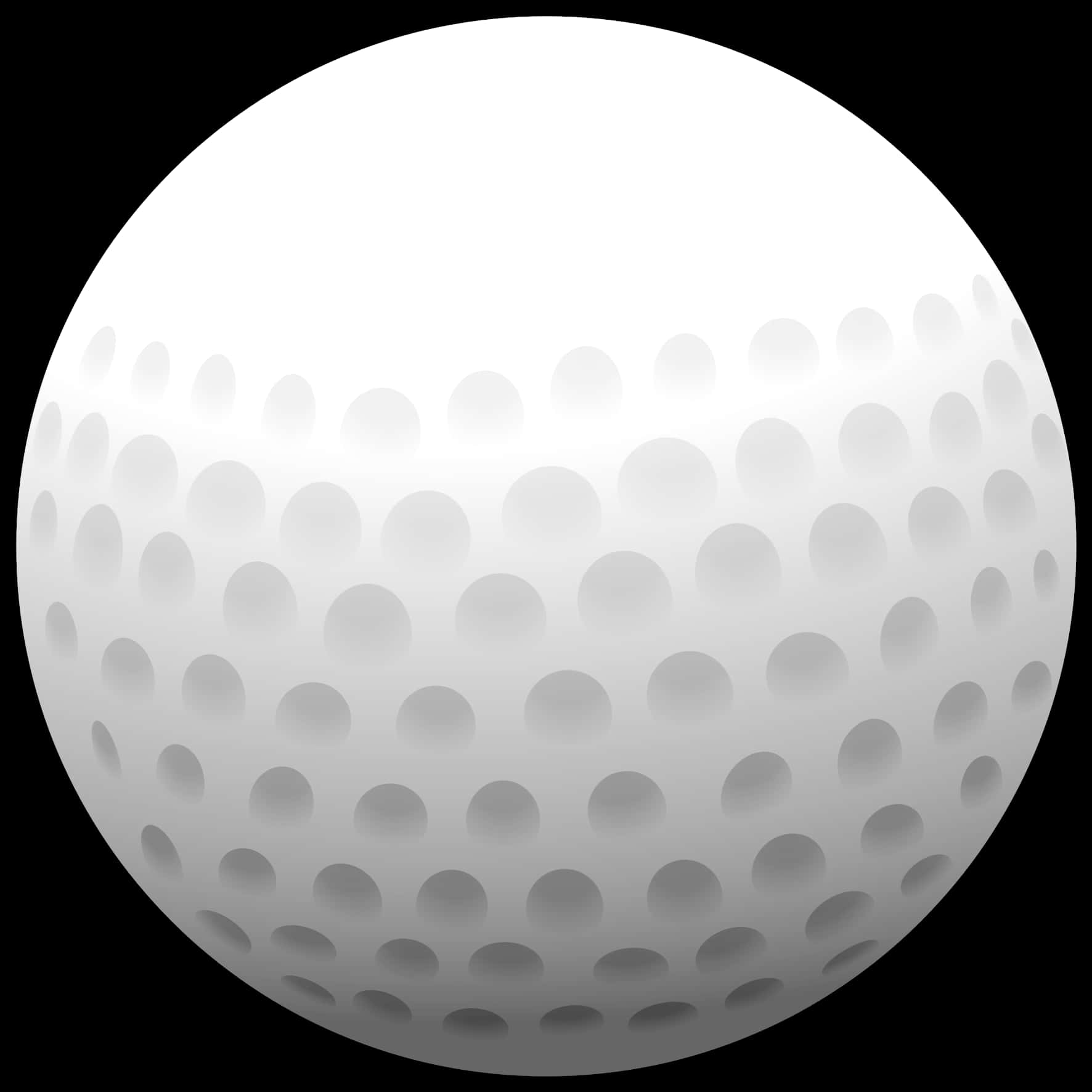 Golf Ball Close Up Texture PNG Image