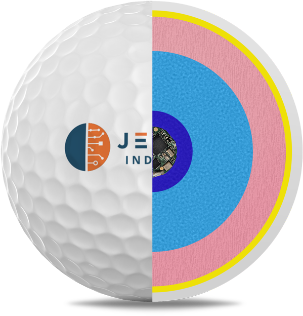 Golf Ball Half Electronics PNG Image