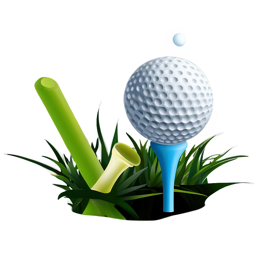 Golf Ball On Tee Png 72 PNG Image