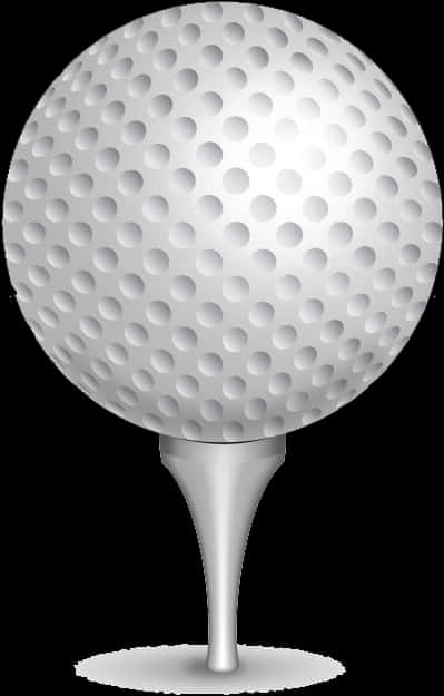 Golf Ballon Tee Graphic PNG Image