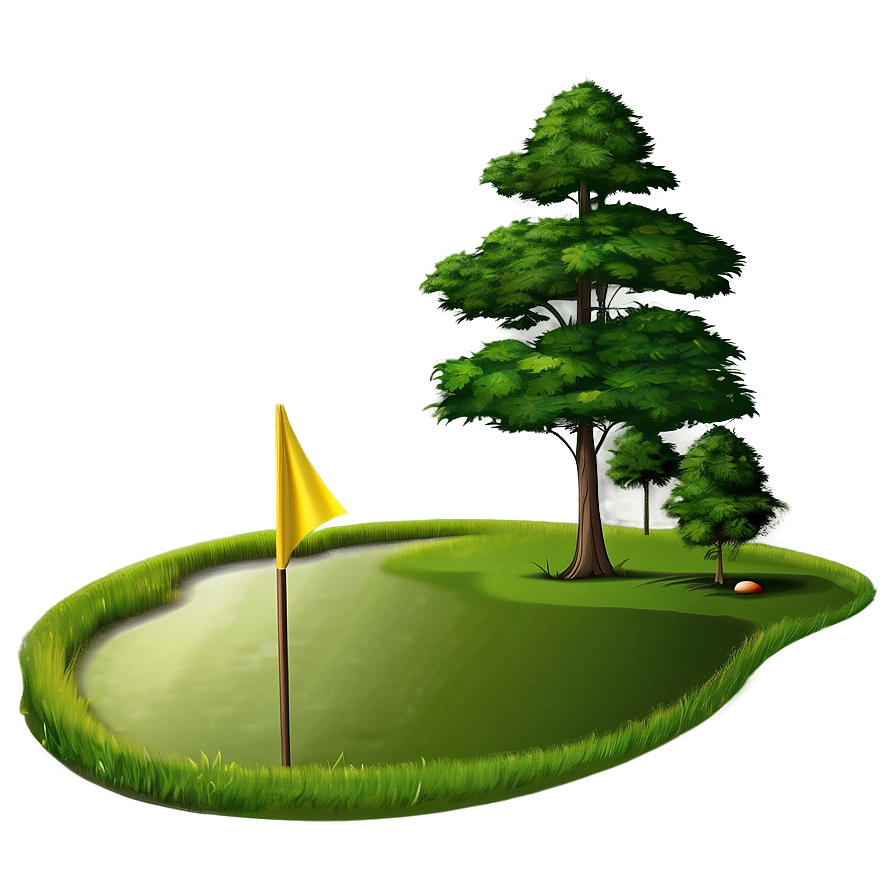 Golf Course Landscape Png 05212024 PNG Image