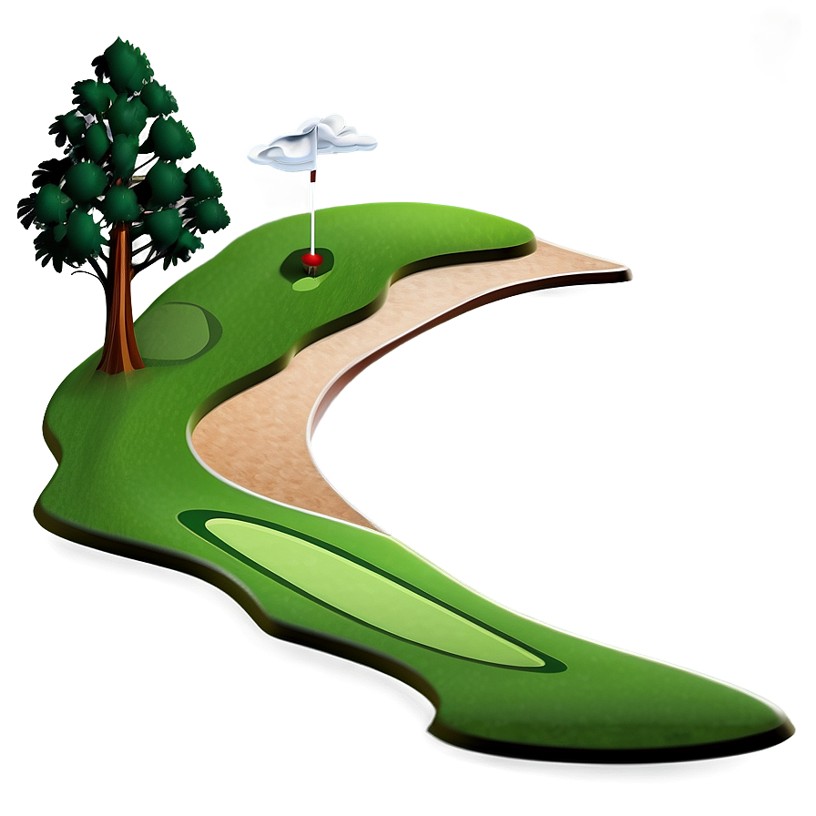 Golf Course Landscape Png Nod79 PNG Image