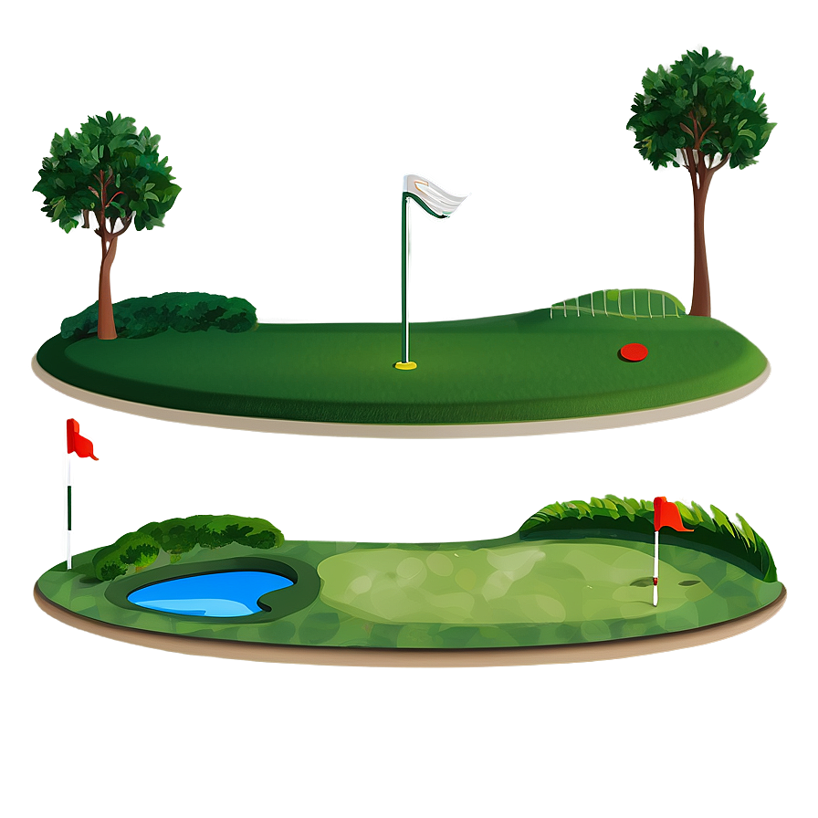 Golf Fairway Png Kxi46 PNG Image